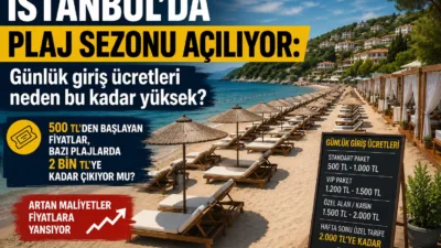İstanbul'da yaz sezonunun açılmasıyla birlikte plajların giriş ücretleri belirginleşti. Caddebostan,