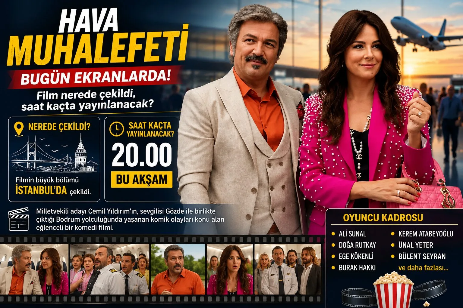 Hava Muhalefeti filmi, 5 Haziran 2026 Cuma akşamı NOW TV'de