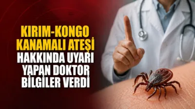 Yozgat Bozok Üniversitesi'nde görevli Dr. Nuriye Yalçın Çolak, Kırım-Kongo Kanamalı
