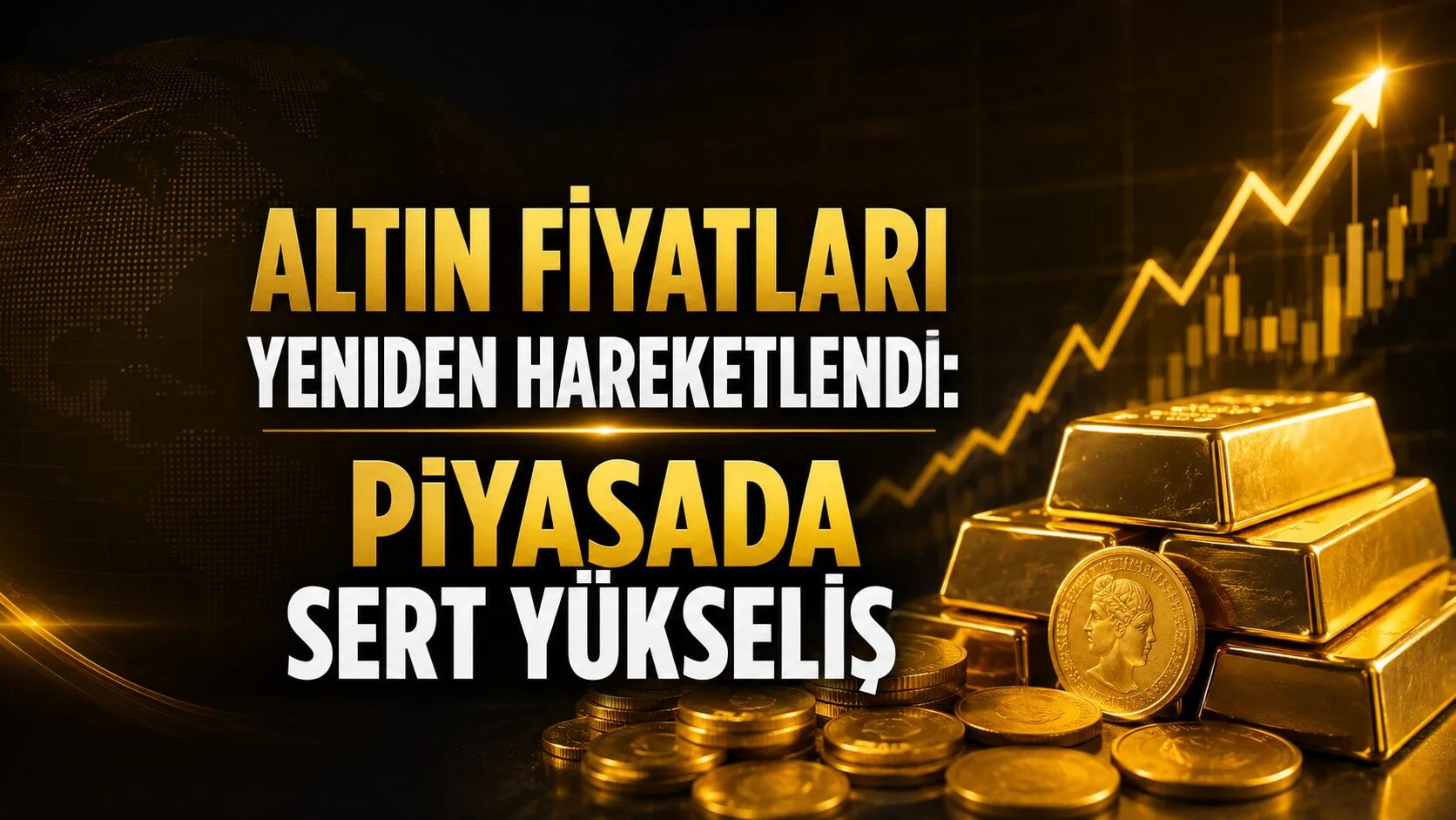 Küresel piyasalarda altın haftaya güçlü yükselişle başladı. ABD-İran hattındaki anlaşma