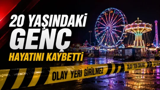 Amasya'daki lunaparkta “ranger” oyuncağında meydana gelen kazada, kabinin başına çarpması