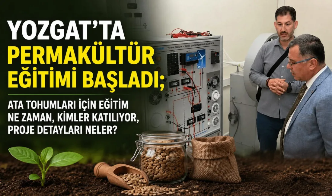 Yozgat’ta, 1 Haziran 2026 tarihinde başlayan "Köklerden Geleceğe Ata Tohumları