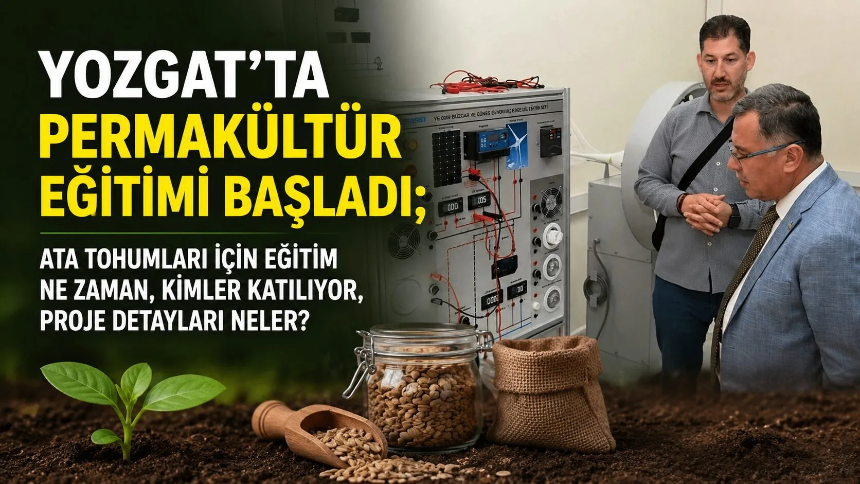 Yozgat’ta, 1 Haziran 2026 tarihinde başlayan "Köklerden Geleceğe Ata Tohumları