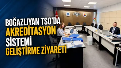 Boğazlıyan Ticaret ve Sanayi Odası'nda Türk Loydu Denetçisi Pınar Çekirdek