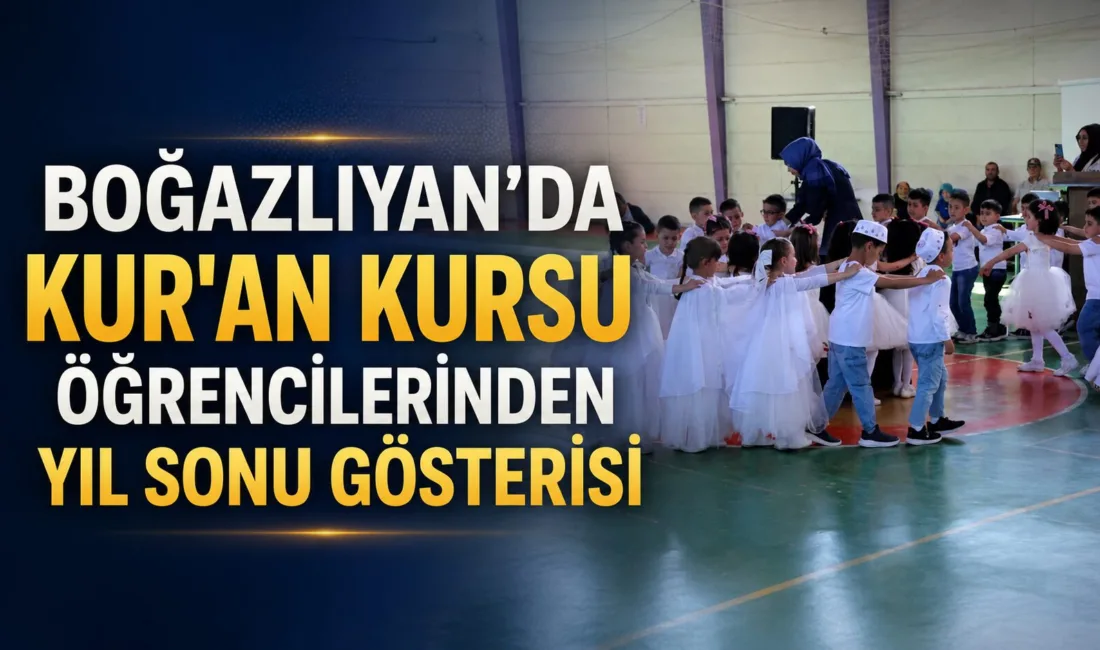 Boğazlıyan İlçe Müftülüğü'ne bağlı 4-6 yaş Kur'an kursu öğrencileri, yıl