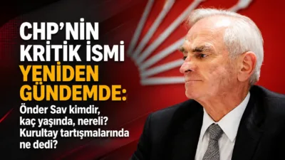 CHP eski genel sekreteri Önder Sav, 88 yaşında, Balıkesir'in Manyas