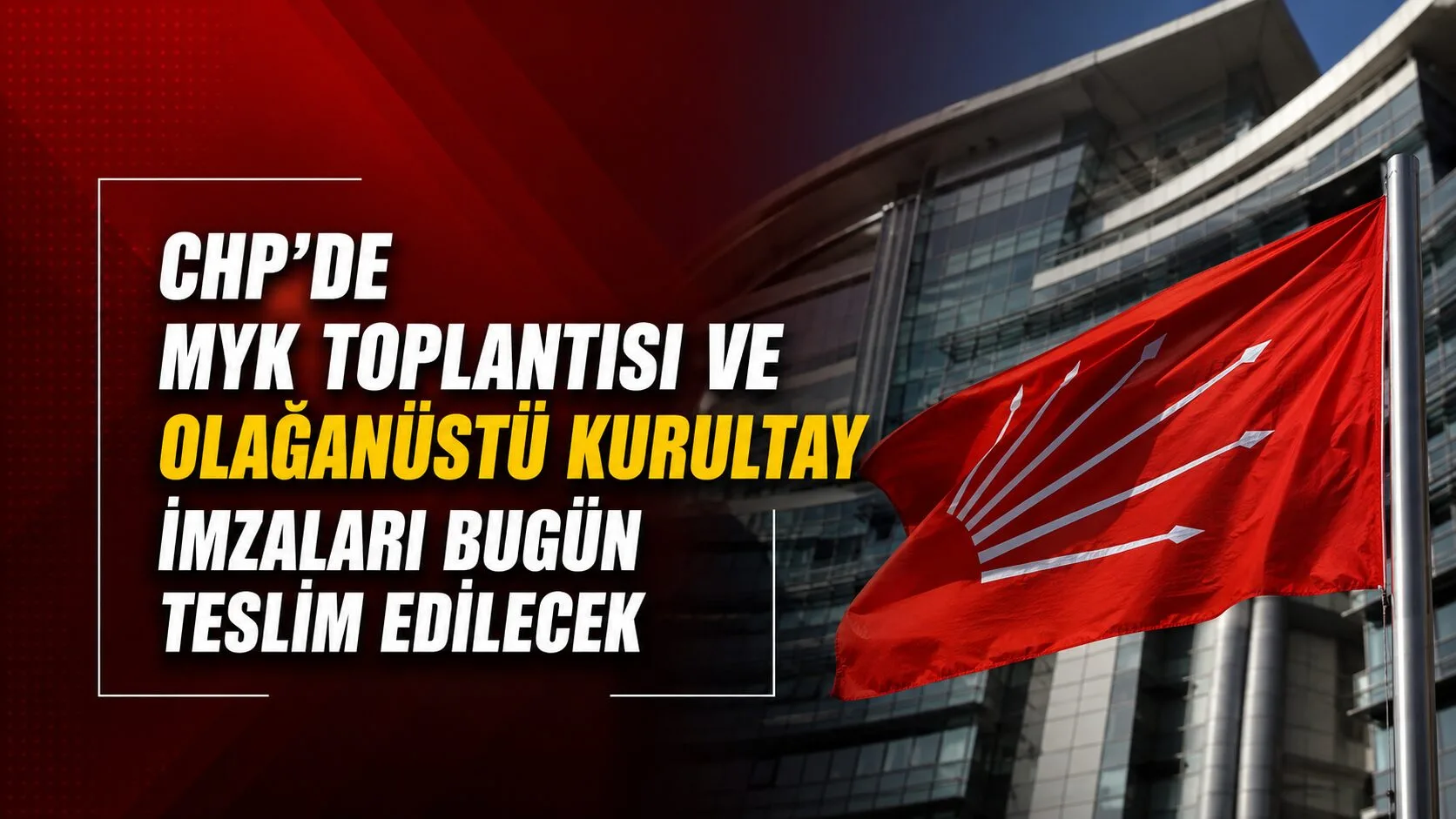 CHP Genel Merkezi'nde bugün saat 11.30'da Özgür Özel'i destekleyen 74