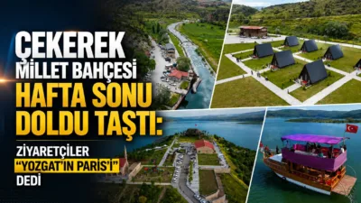 Yozgat’ın Çekerek ilçesindeki Millet Bahçesi, hafta sonu ziyaretçi akınına uğradı.