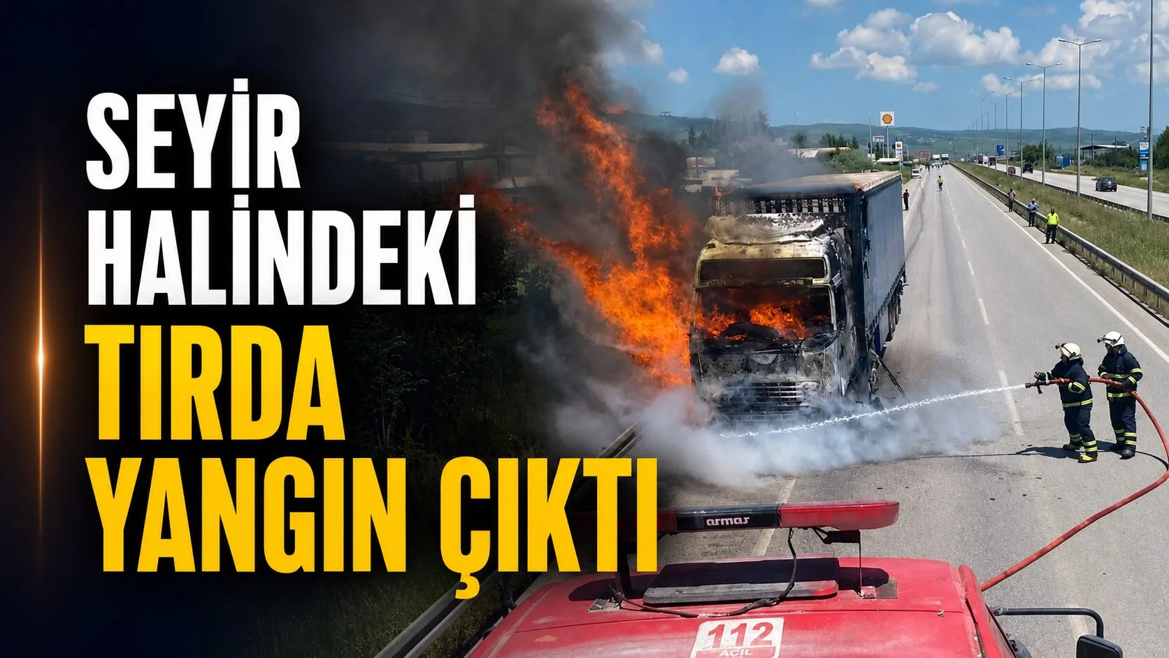 İran vatandaşı Ali Asgari'nin kullandığı 39 AA 129 plakalı tırda