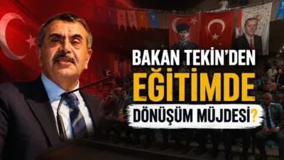 Milli Eğitim Bakanı Yusuf Tekin, Yozgat programı sırasında AK Parti