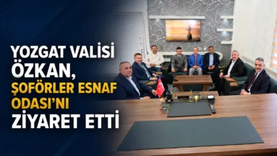 Yozgat Valisi Mehmet Ali Özkan, Yozgat Şoförler ve Otomobilciler Esnaf