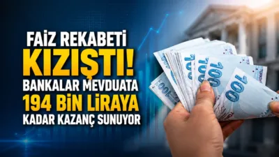 Faiz oranlarının yüksek seyrini koruduğu dönemde bankalar mevduat müşterilerini çekmek