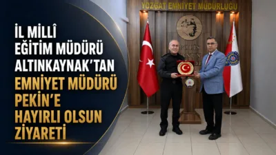 İl Millî Eğitim Müdürü İsmail Altınkaynak, ilimize yeni atanan 1.