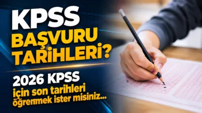 2026 KPSS sınav ve başvuru takvimi, Ölçme, Seçme ve Yerleştirme