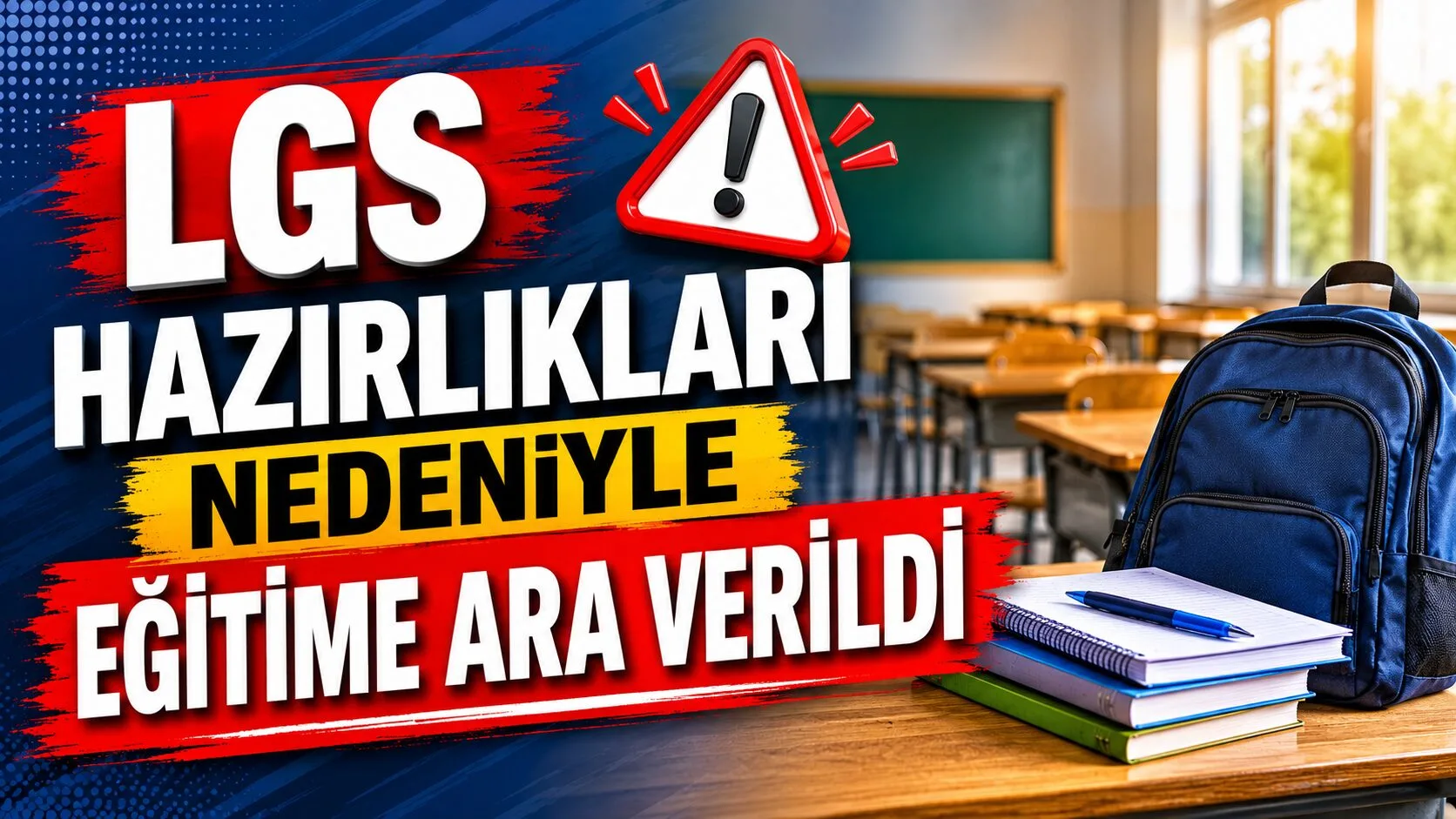 Milli Eğitim Bakanlığı, LGS hazırlıkları kapsamında 12 Haziran Cuma günü