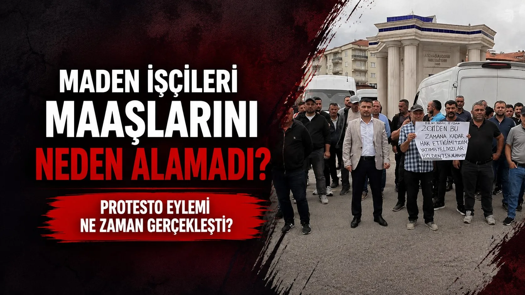 Yozgat'ın Akdağmadeni ilçesinde, Yıldızlar Holding'e bağlı kurşun-çinko maden ocağında çalışan