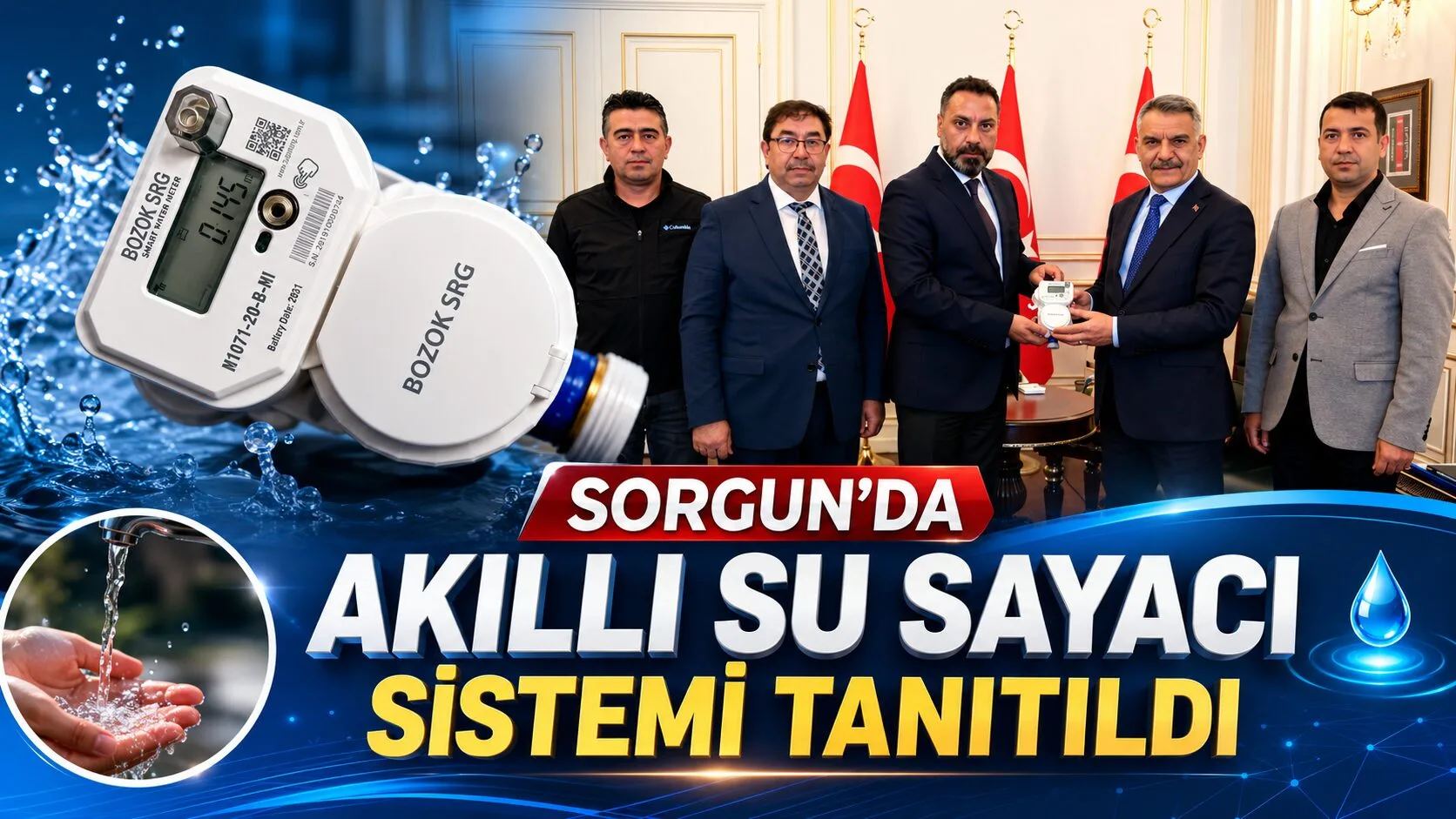 Sorgun Belediye Başkanı Erkut Ekinci, Valimiz Mehmet Ali Özkan’a ilçedeki