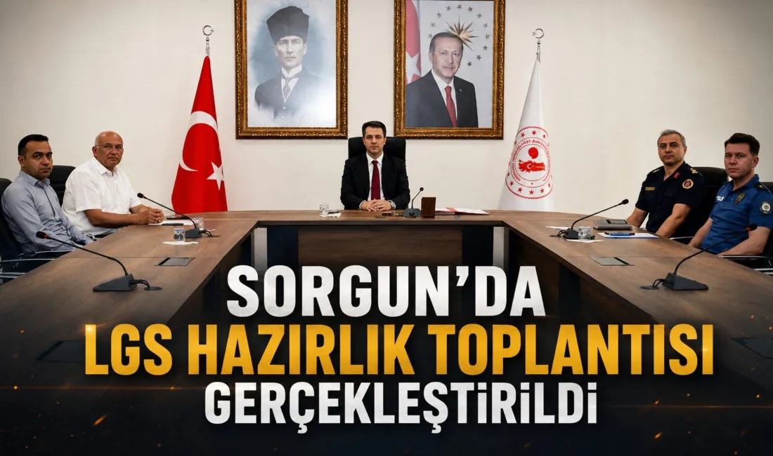 Yozgat'ın Sorgun ilçesinde, Liselere Geçiş Sistemi (LGS) sınavı için hazırlık