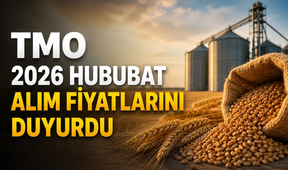 Toprak Mahsulleri Ofisi (TMO), 2026 yılı için hububat alım ve