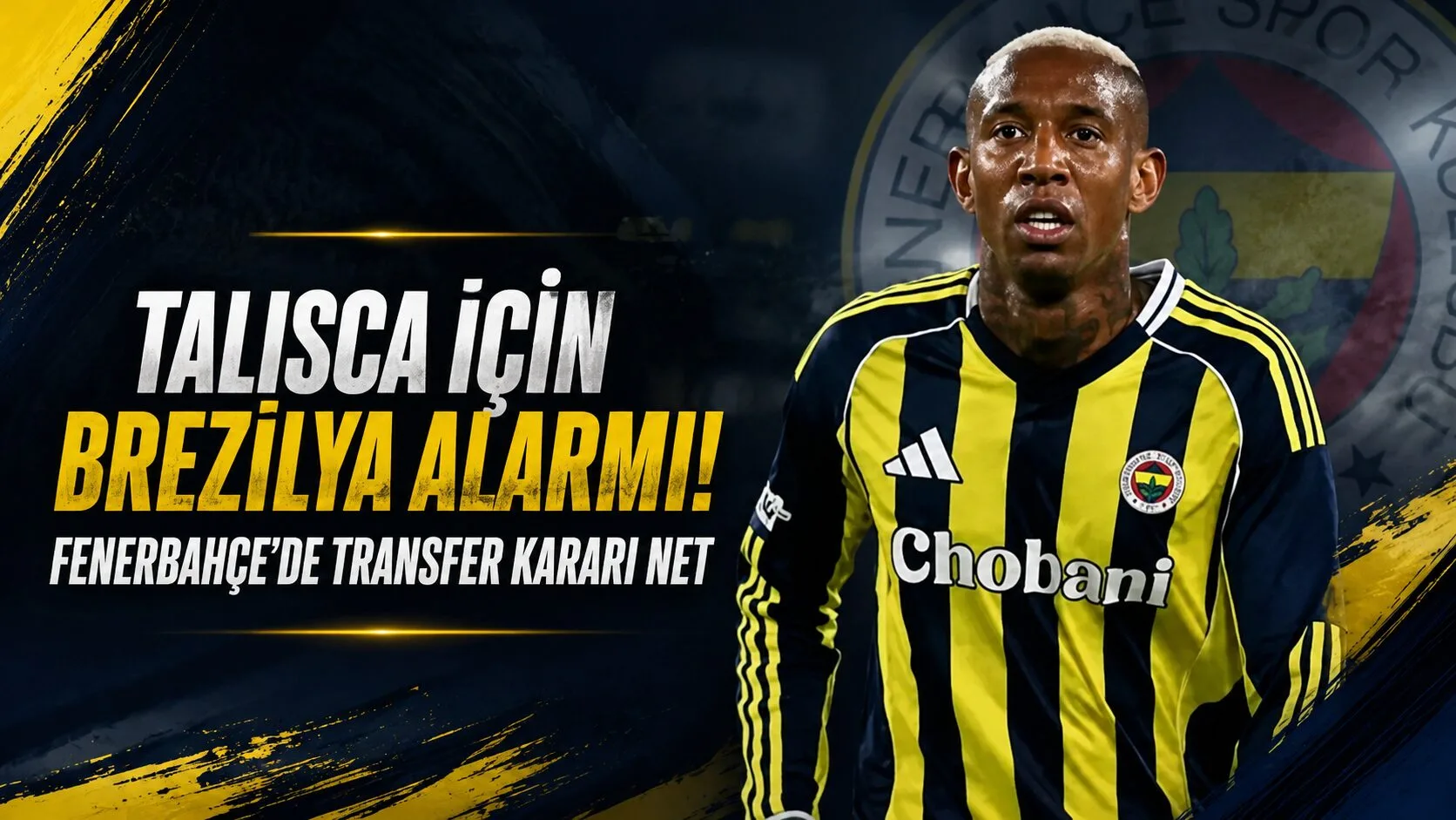 Fenerbahçe'nin geçtiğimiz sezon en skorer ismi olan Talisca'ya Brezilya'dan iki