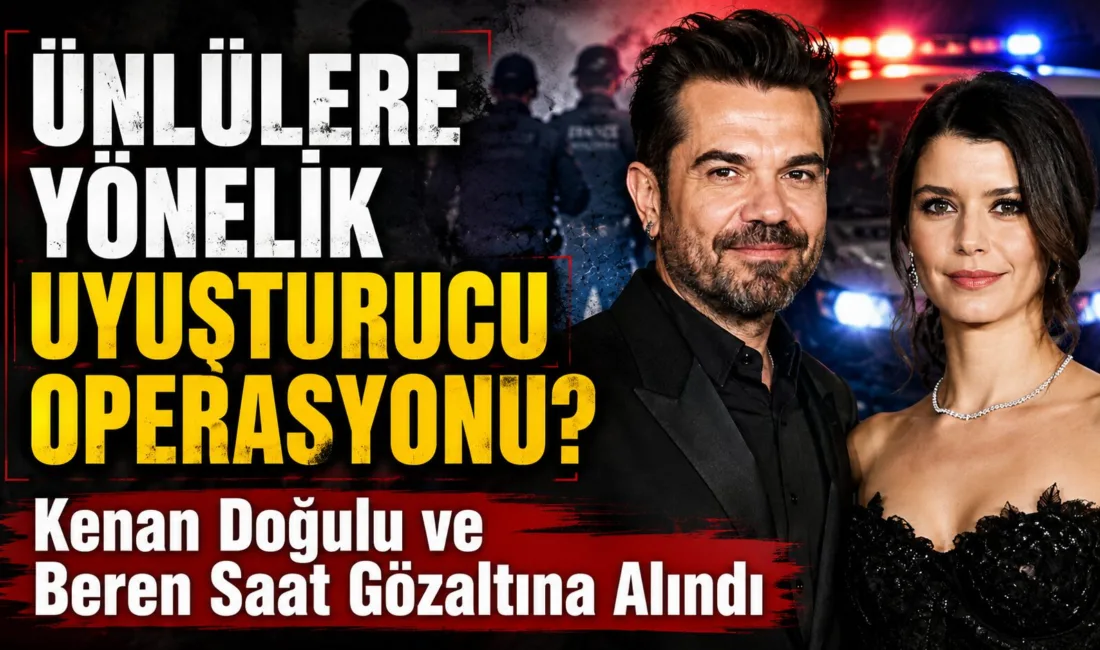 İstanbul Cumhuriyet Başsavcılığı, ünlü isimlere yönelik gerçekleştirdiği uyuşturucu soruşturmasında 22