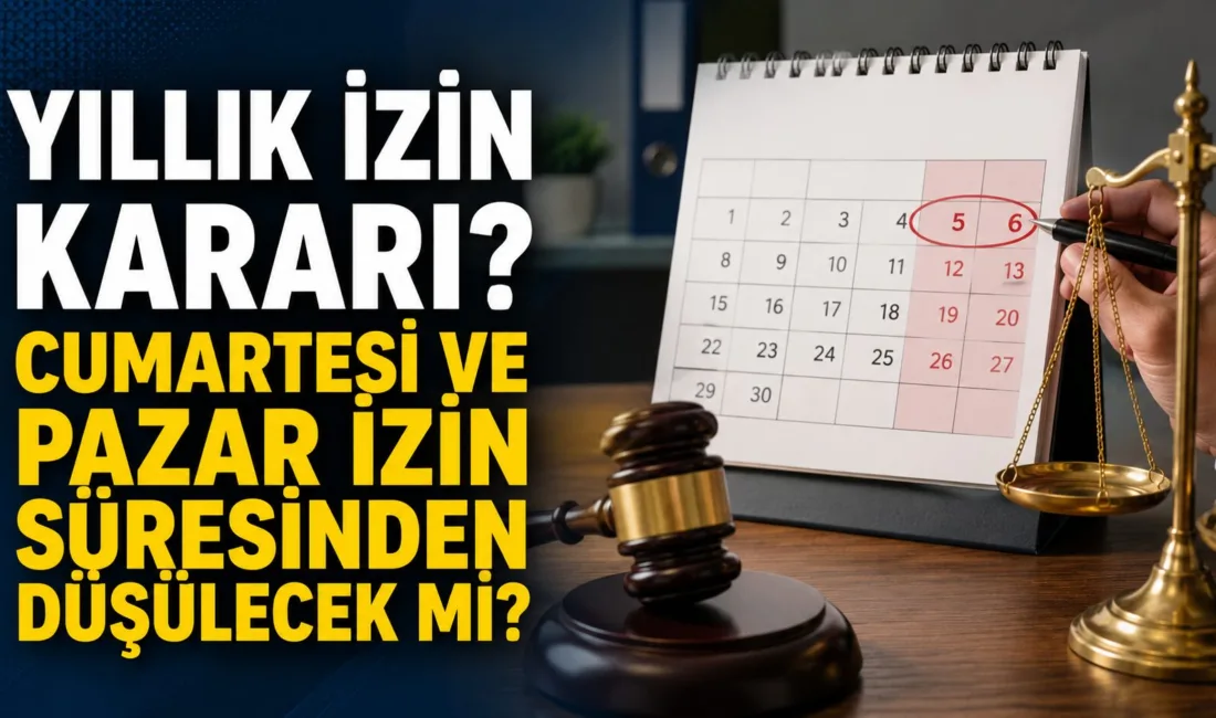 Yargıtay, yıllık izin hesaplamalarında önemli bir karara imza attı. Resmî