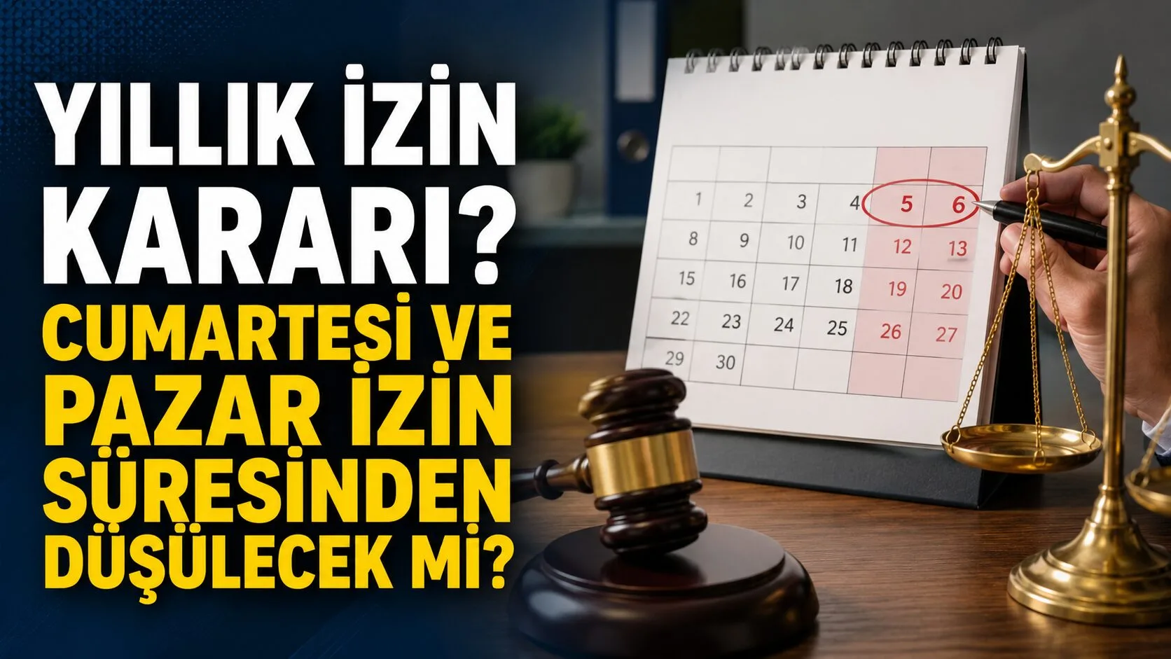 Yargıtay, yıllık izin hesaplamalarında önemli bir karara imza attı. Resmî