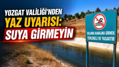 Yozgat Valiliği, yaz aylarında artan suya girme vakalarına karşı vatandaşları