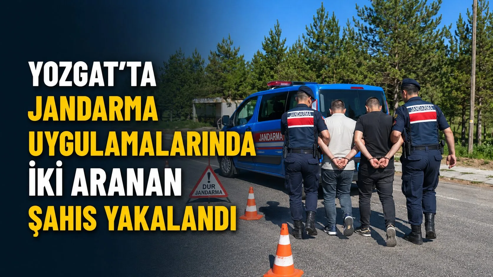 Yozgat’ta jandarma ekiplerinin gerçekleştirdiği kimlik kontrolü ve yol uygulamalarında farklı