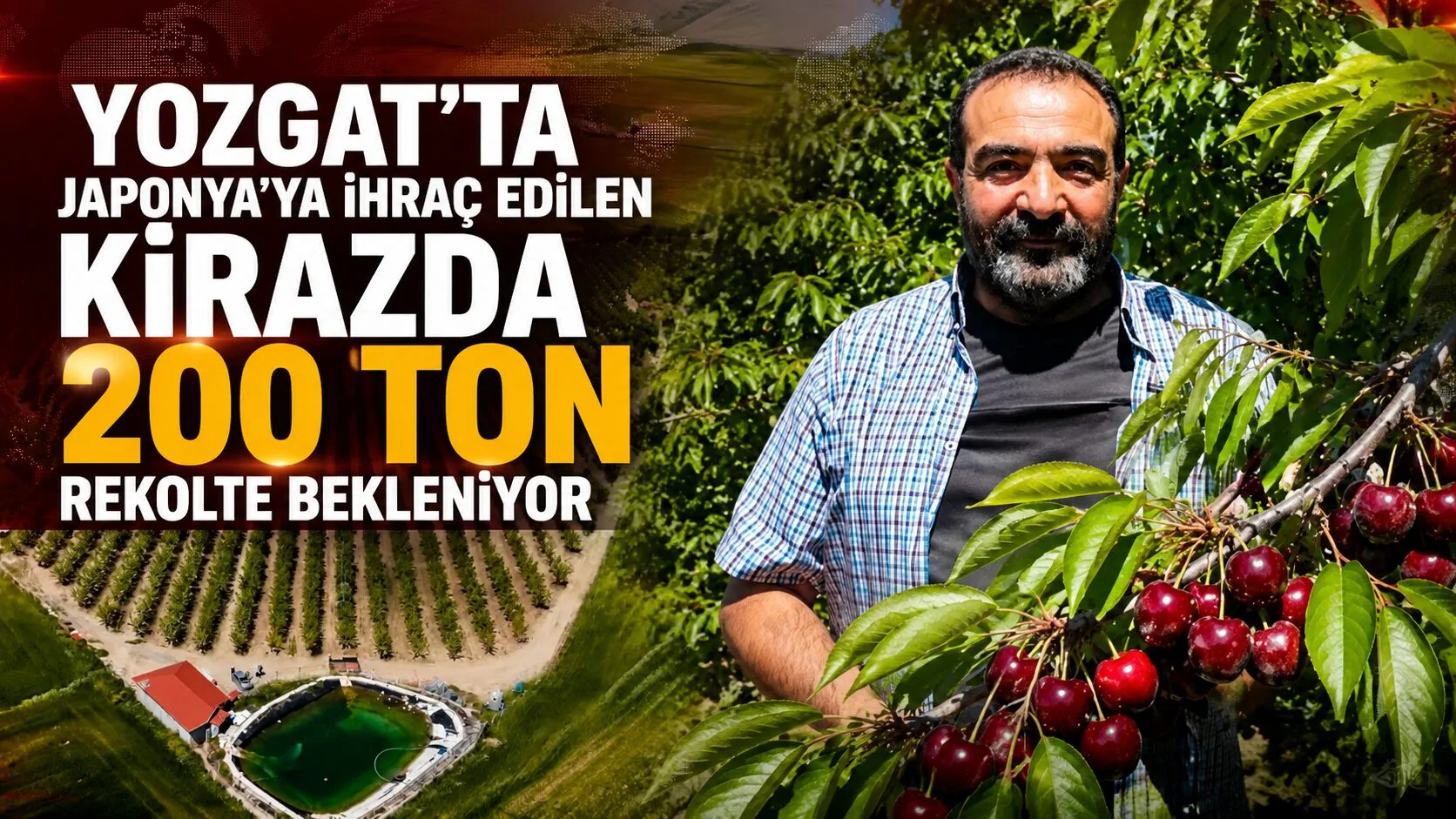 Yozgat’ın Sorgun ilçesine bağlı Bahadın beldesinde 164 dönümlük alanda kurulu