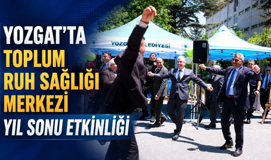 Yozgat Valisi Mehmet Ali Özkan, Toplum Ruh Sağlığı Merkezi'nin düzenlediği