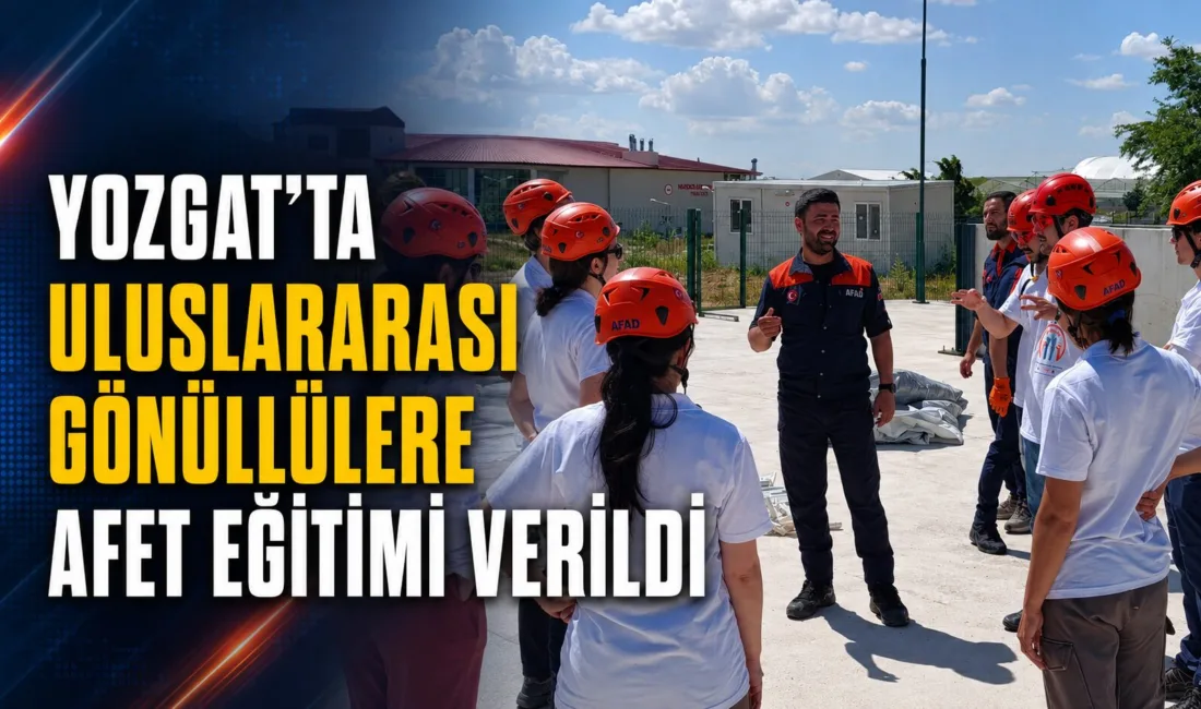 Yozgat’ta, Sorgun Gençlik Derneği tarafından düzenlenen proje kapsamında, Türkiye ve