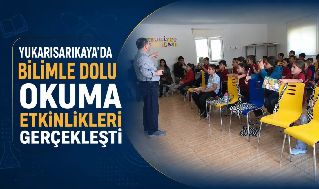 Yozgat'ın Sarıkaya ilçesindeki Yukarısarıkaya Köyü, "Köyde Okuma Etkinlikleri" programının 98'inci