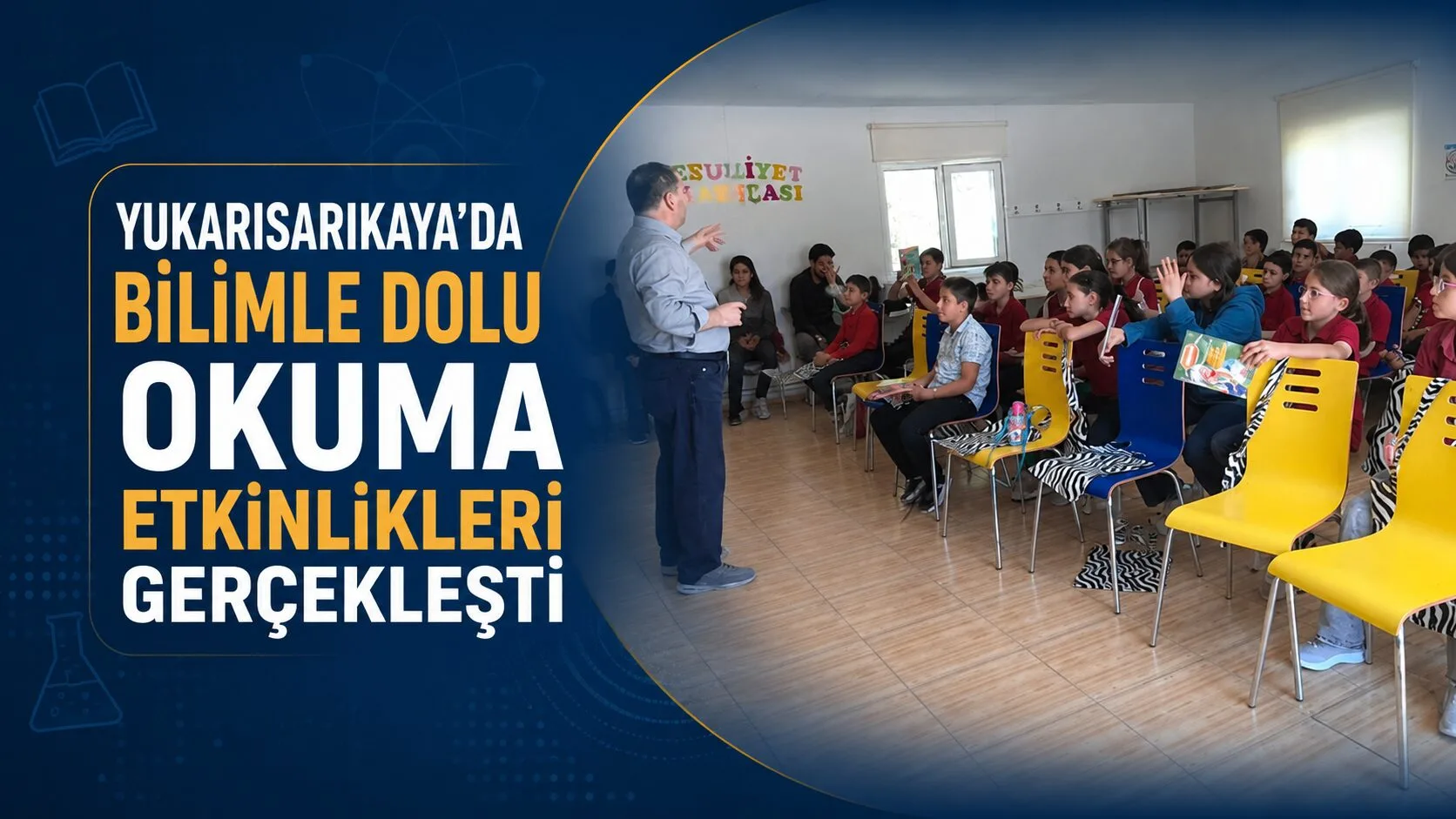 Yozgat'ın Sarıkaya ilçesindeki Yukarısarıkaya Köyü, "Köyde Okuma Etkinlikleri" programının 98'inci
