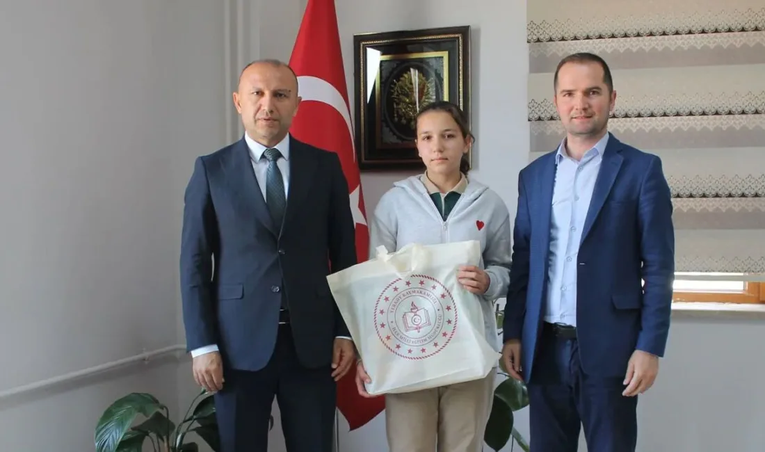 Yozgat'ın Yerköy ilçesindeki Fatih Sultan Mehmet İmam Hatip Ortaokulu öğrencisi