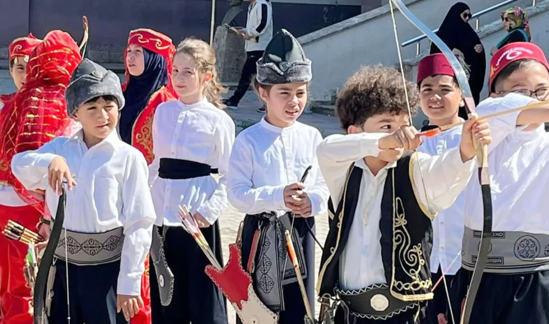 Yerköy’de düzenlenen Geleneksel Türk Okçuluğu Yarışması, Hayat Boyu Öğrenme Haftası
