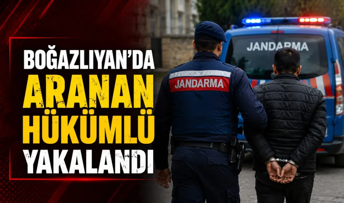 Yozgat İl Jandarma Komutanlığı, Boğazlıyan ilçesinde yaptığı kimlik kontrolünde, hakkında