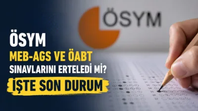 ÖSYM tarafından MEB-AGS ve ÖABT sınavlarına ilişkin yapılan açıklama, öğretmen