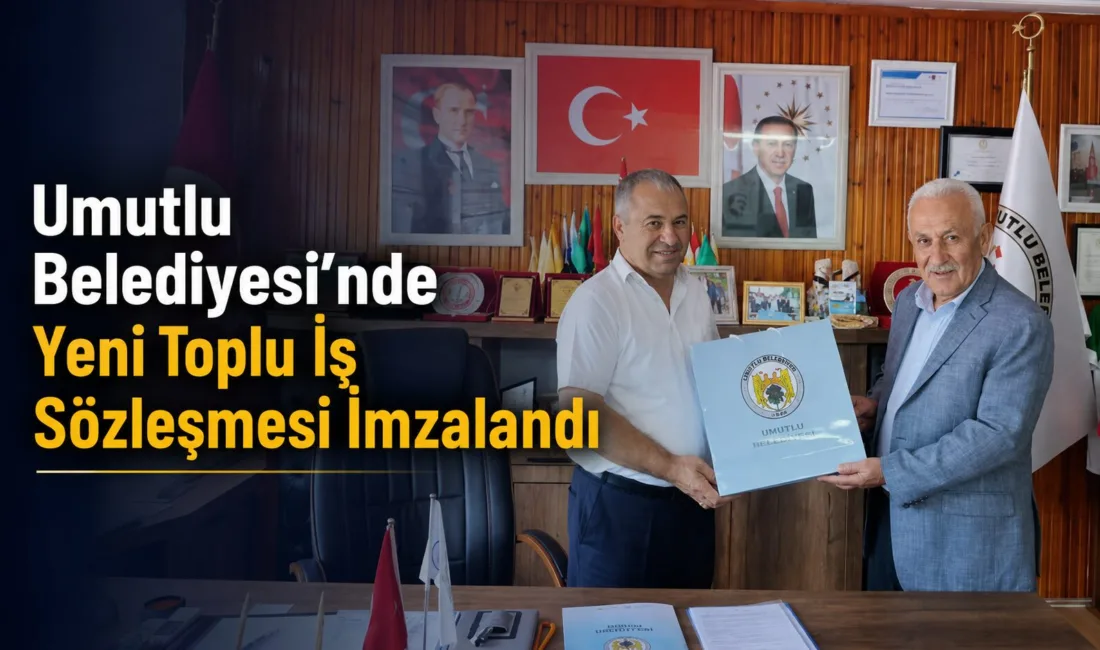 Yozgat'ın Akdağmadeni ilçesindeki Umutlu Belde Belediyesi'nde, belediye işçilerini kapsayan yeni