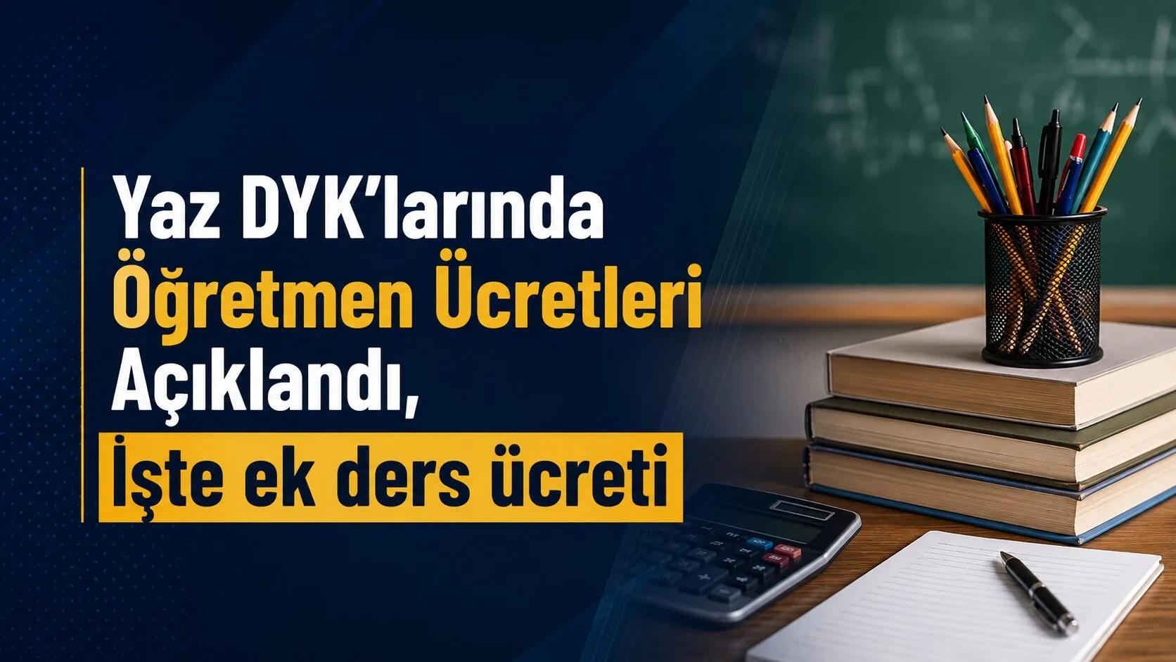 Yaz dönemi DYK kursları 1 Temmuz'da başladı. Bu kurslarda görevli