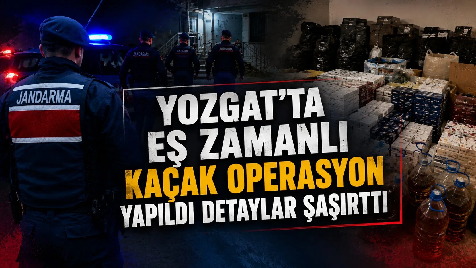 Yozgat İl Jandarma Komutanlığı, Merkez, Aydıncık ve Akdağmadeni ilçelerinde gerçekleştirdiği