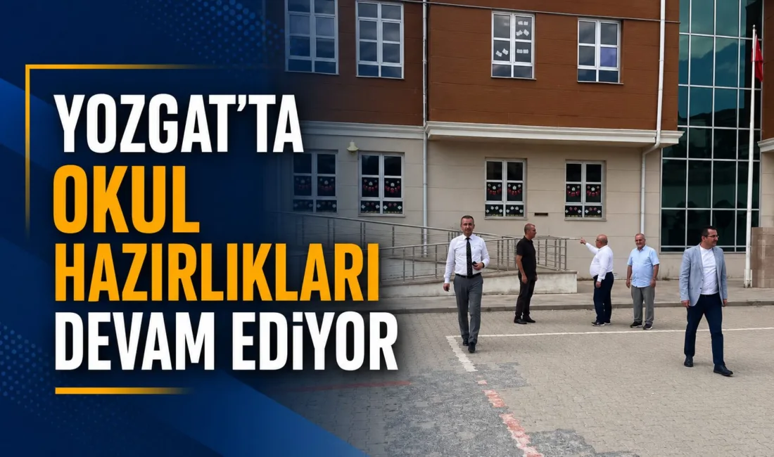 Yozgat İl Milli Eğitim Müdür Yardımcısı Selçuk Doğandemir ve ekibi,