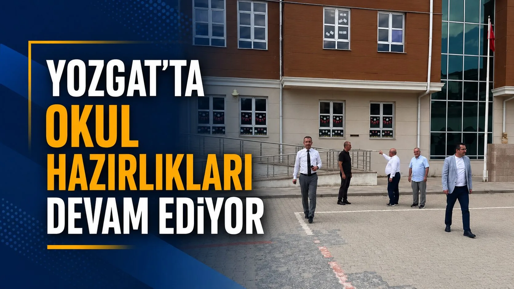 Yozgat İl Milli Eğitim Müdür Yardımcısı Selçuk Doğandemir ve ekibi,