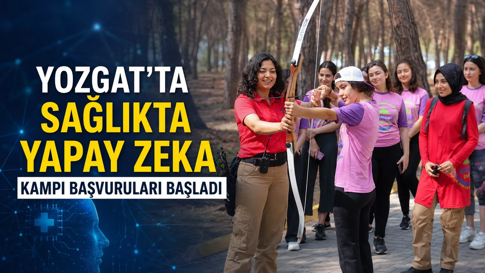 Yozgat Gençlik Hizmetleri Müdürü Ali Sapmaz, tıp fakültesi öğrencileri ve