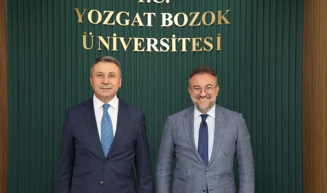 ASFAT Genel Müdürü Prof. Dr. Mustafa İlbaş, Yozgat Bozok Üniversitesi'ni