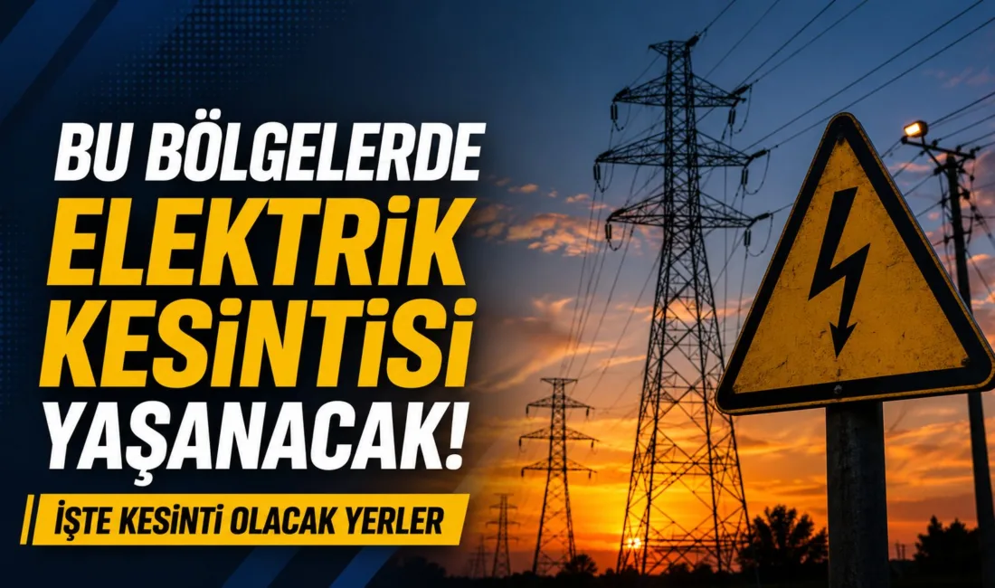 Yozgat genelinde 10-13 Temmuz tarihleri arasında bakım, yatırım, şebeke ve