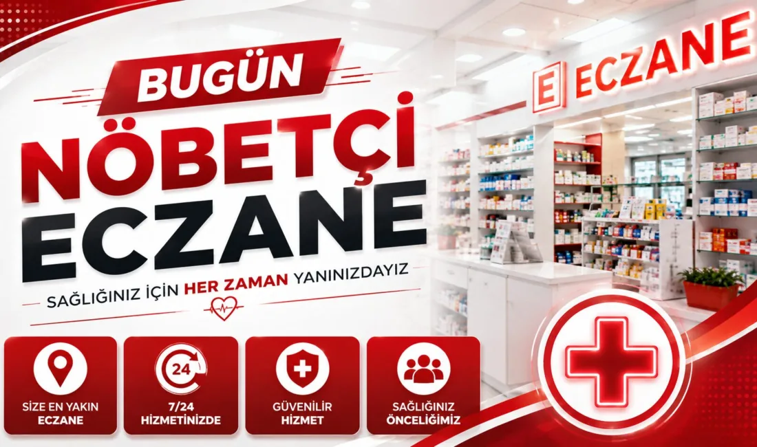 Tokat genelinde bugün nöbetçi eczaneler açıklandı. İhtiyaç duyan vatandaşlar, gece