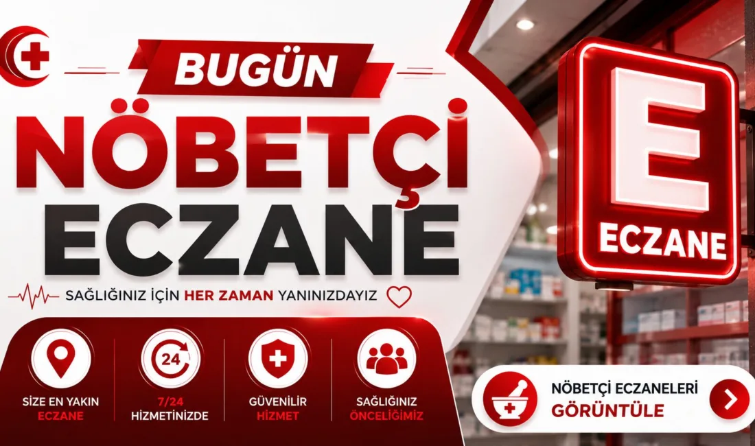 Giresun genelinde 08 Temmuz tarihli nöbetçi eczaneler listesi açıklandı. Bugün,