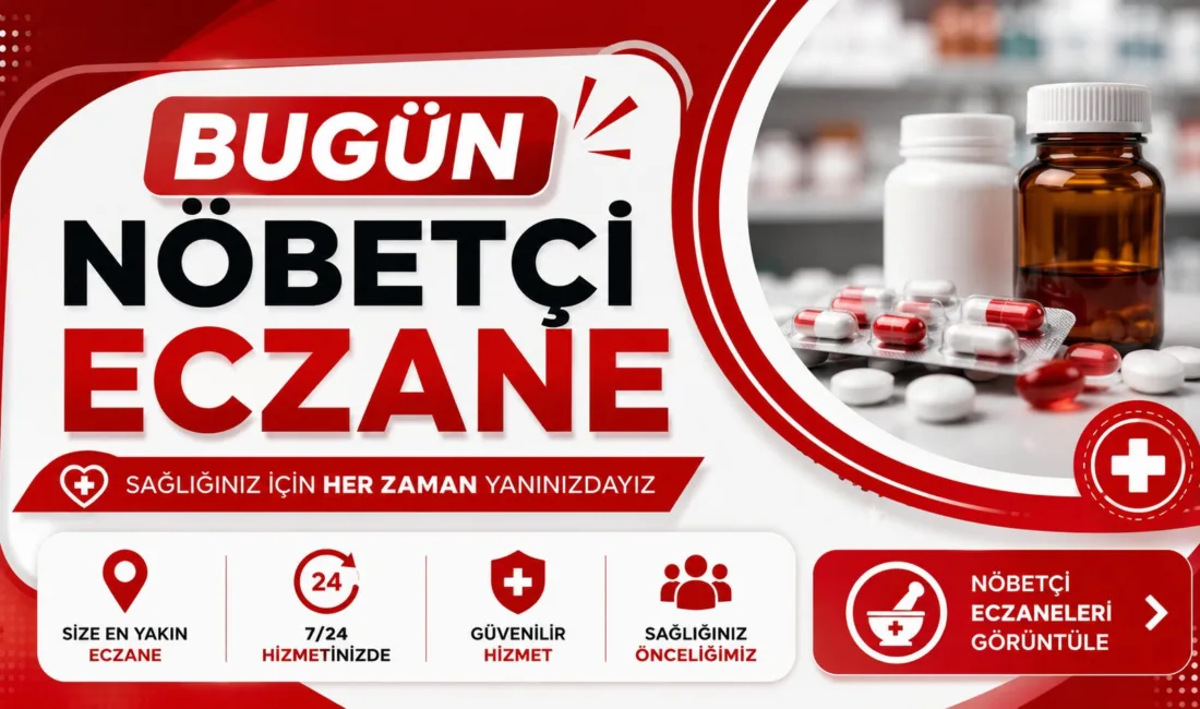 Hatay genelinde 08 Temmuz Çarşamba tarihli nöbetçi eczaneler listesi açıklandı.