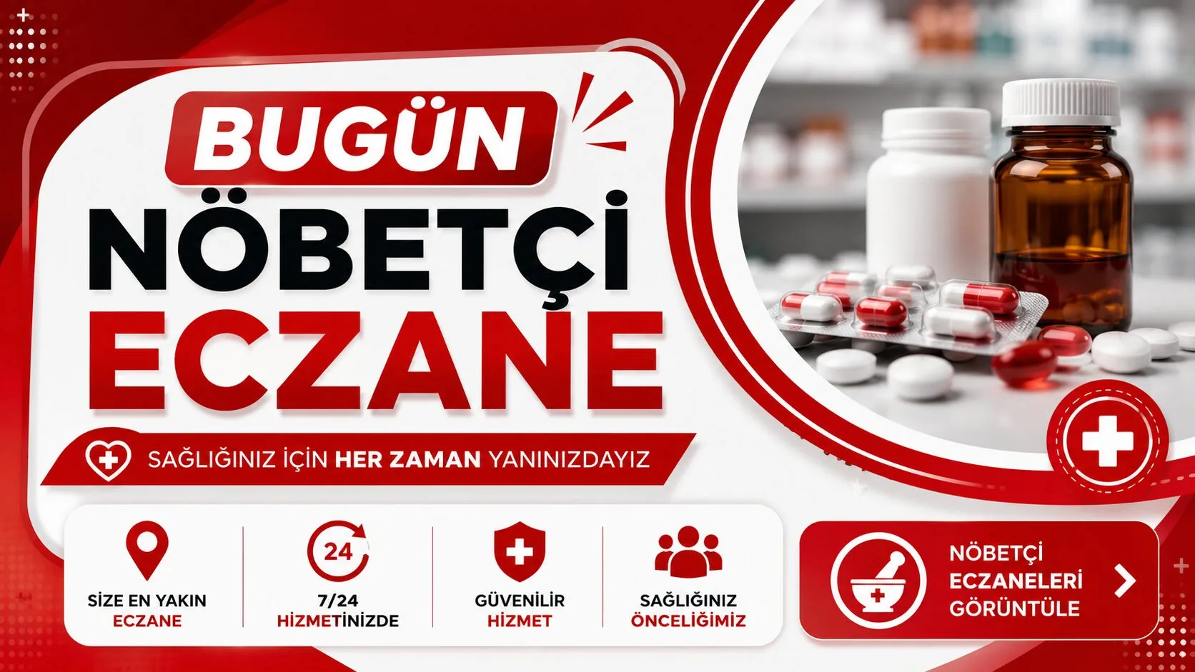 Hatay genelinde 08 Temmuz Çarşamba tarihli nöbetçi eczaneler listesi açıklandı.
